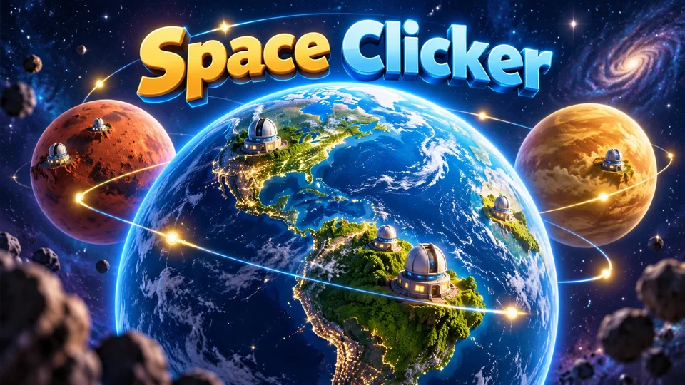 Space Clicker game cover