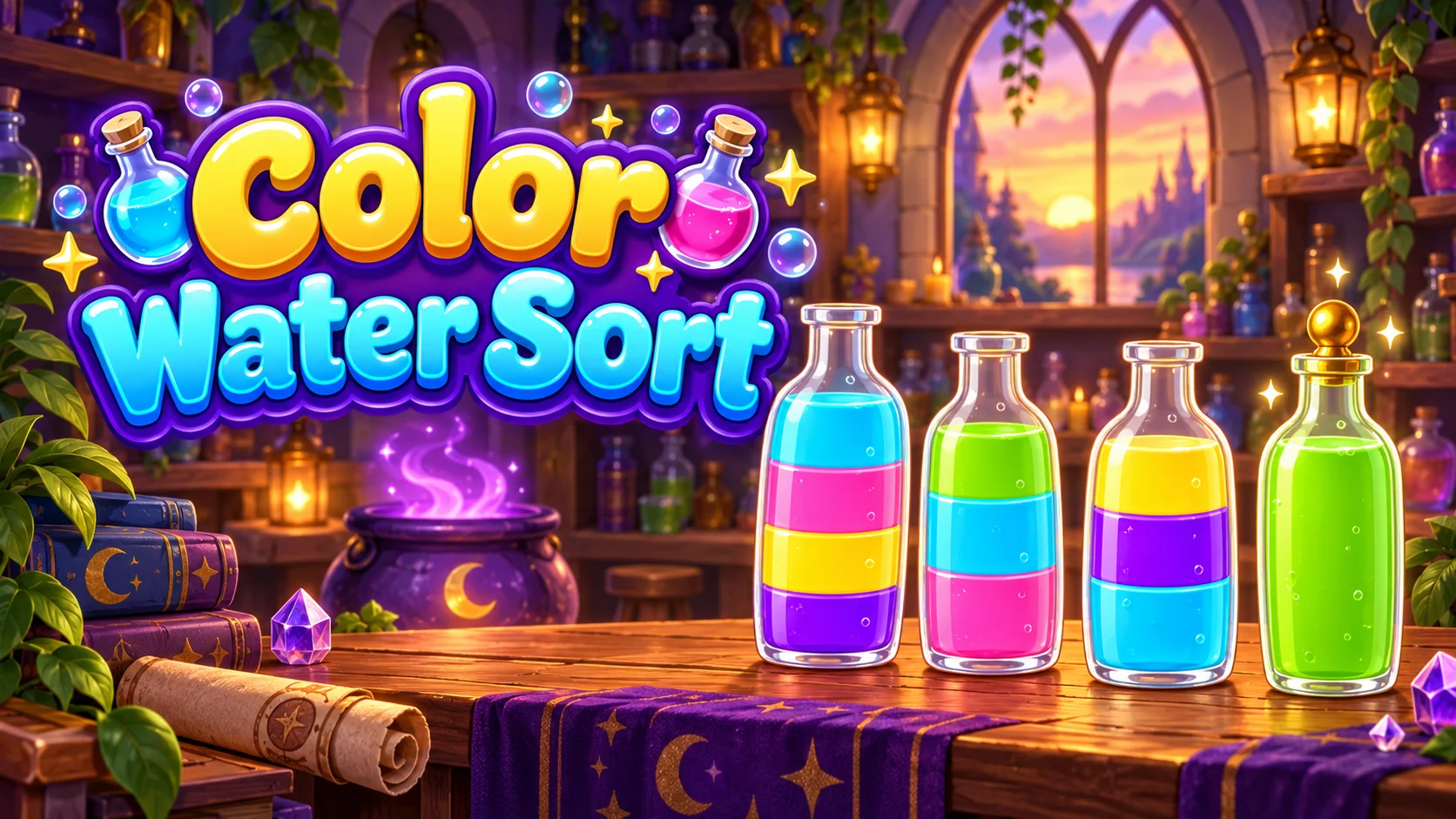 Color Water Sort landscape cover