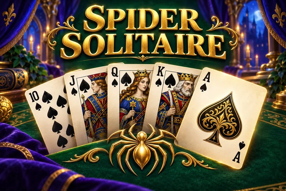 Spider Solitaire landscape cover