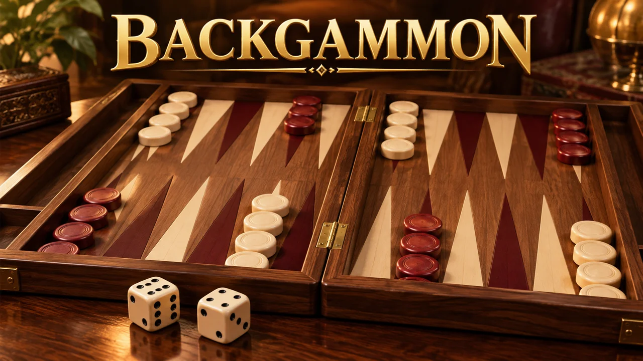 Backgammon landscape cover