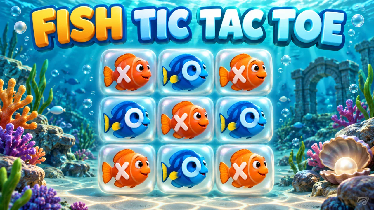Fish Tic Tac Toe landscape cover
