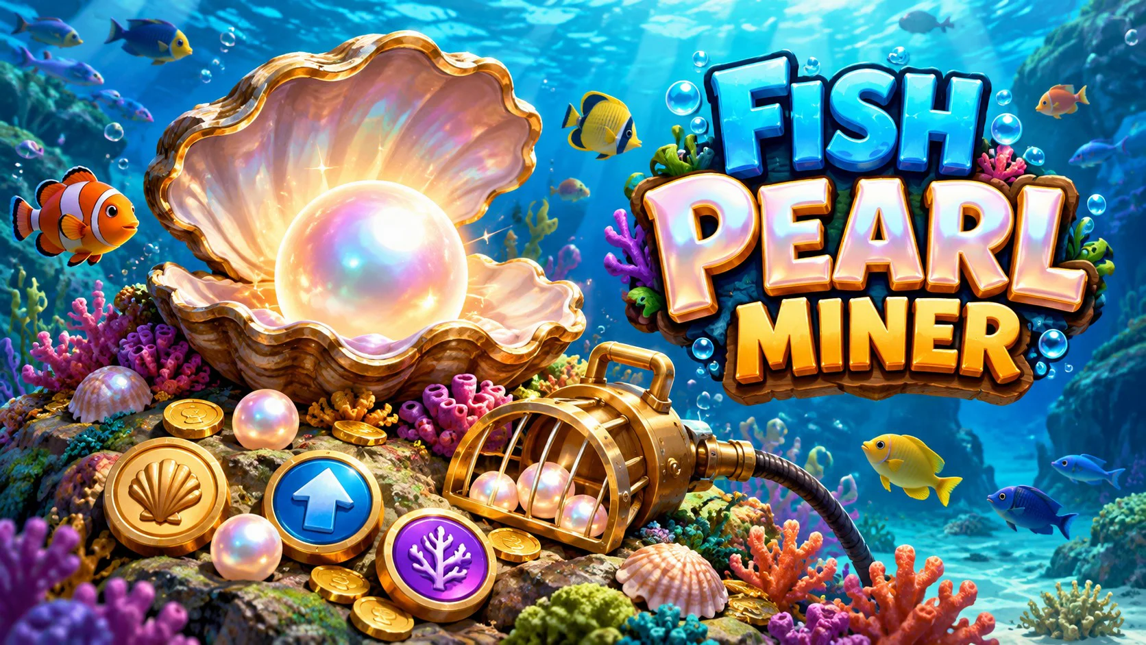 Fish Pearl Miner landscape cover