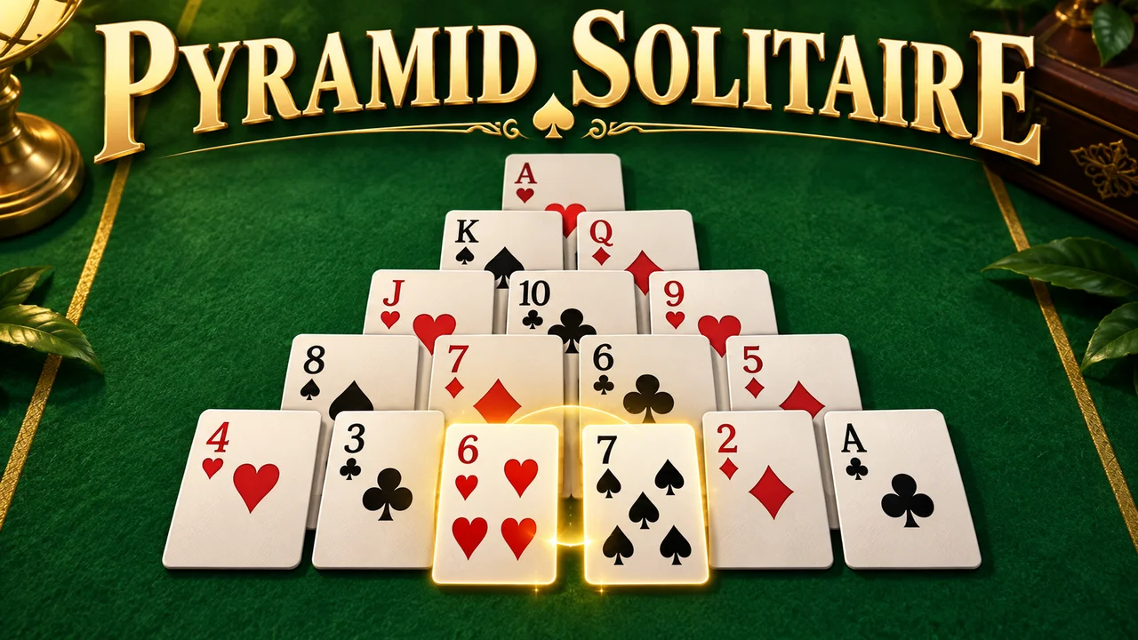 Pyramid Solitaire landscape cover