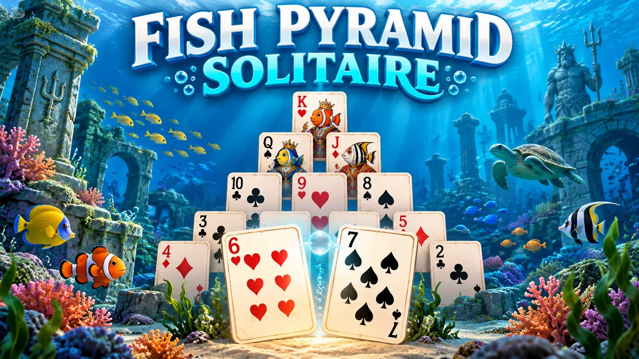 Fish Pyramid Solitaire landscape cover