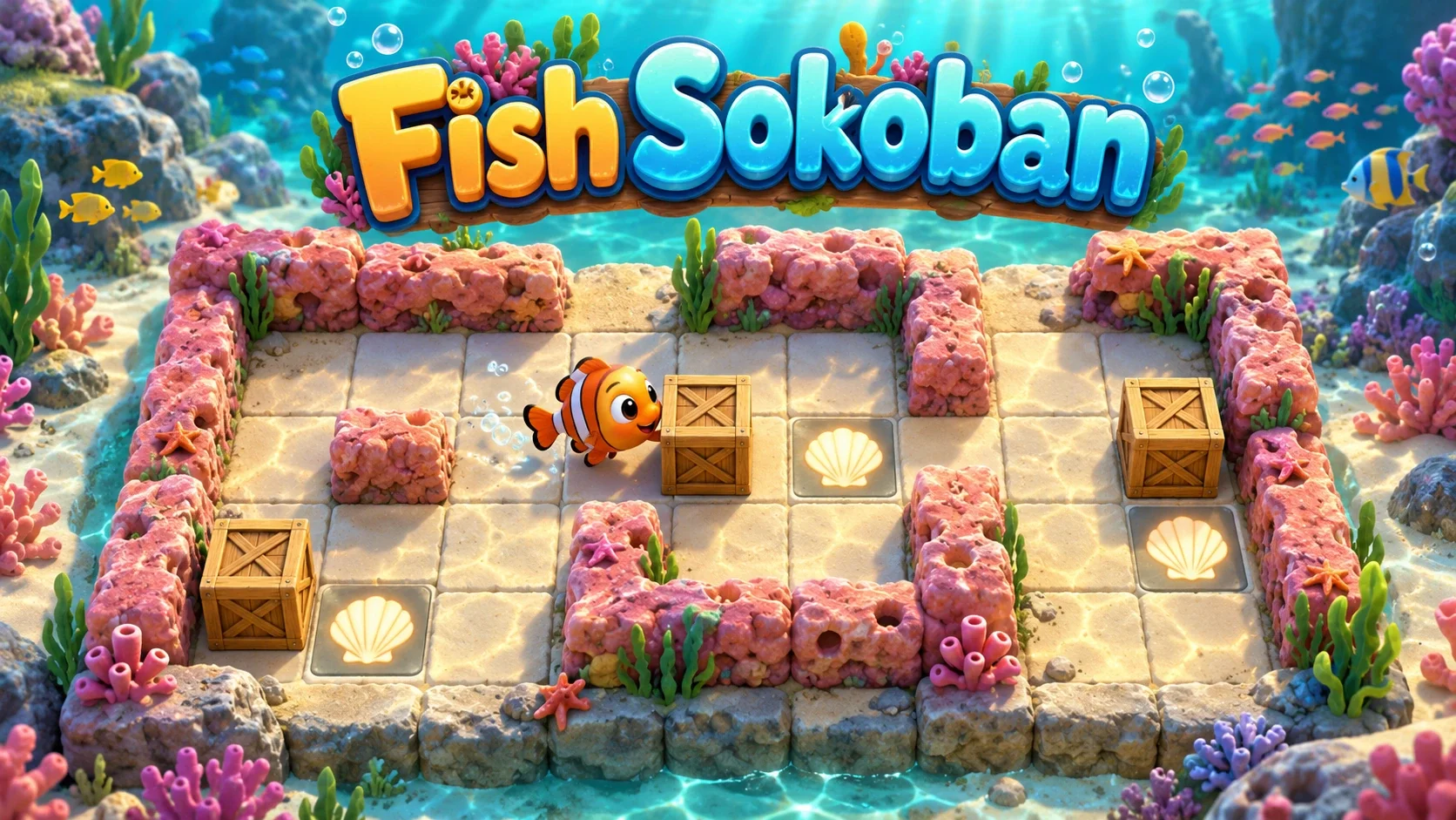 Fish Sokoban landscape cover