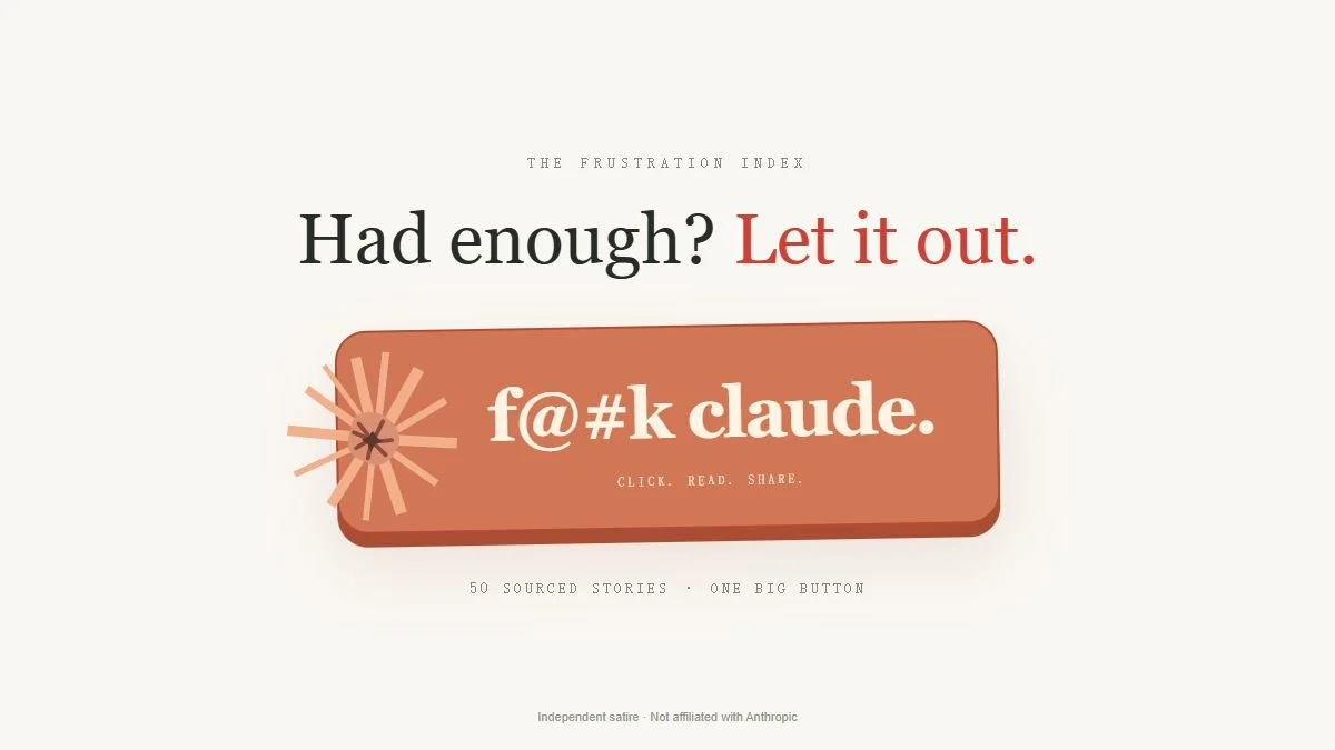 FuckClaude landscape cover