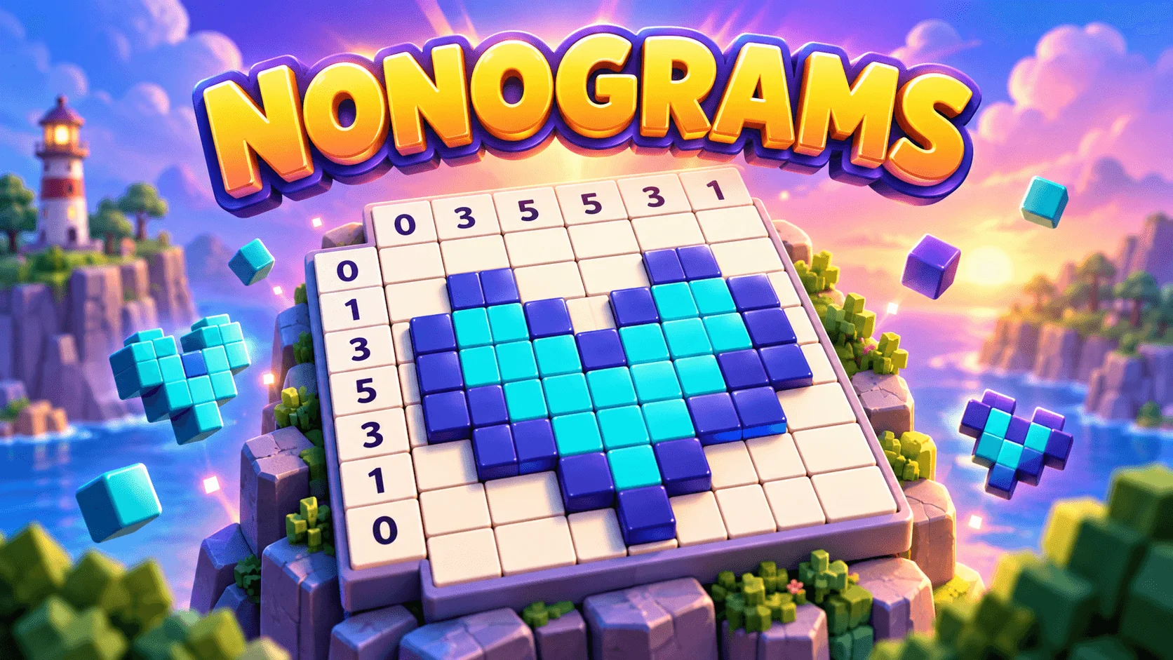 Nonograms landscape cover