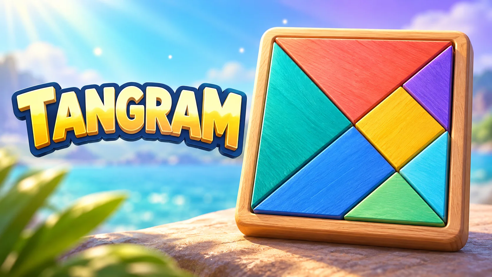 Tangram landscape cover