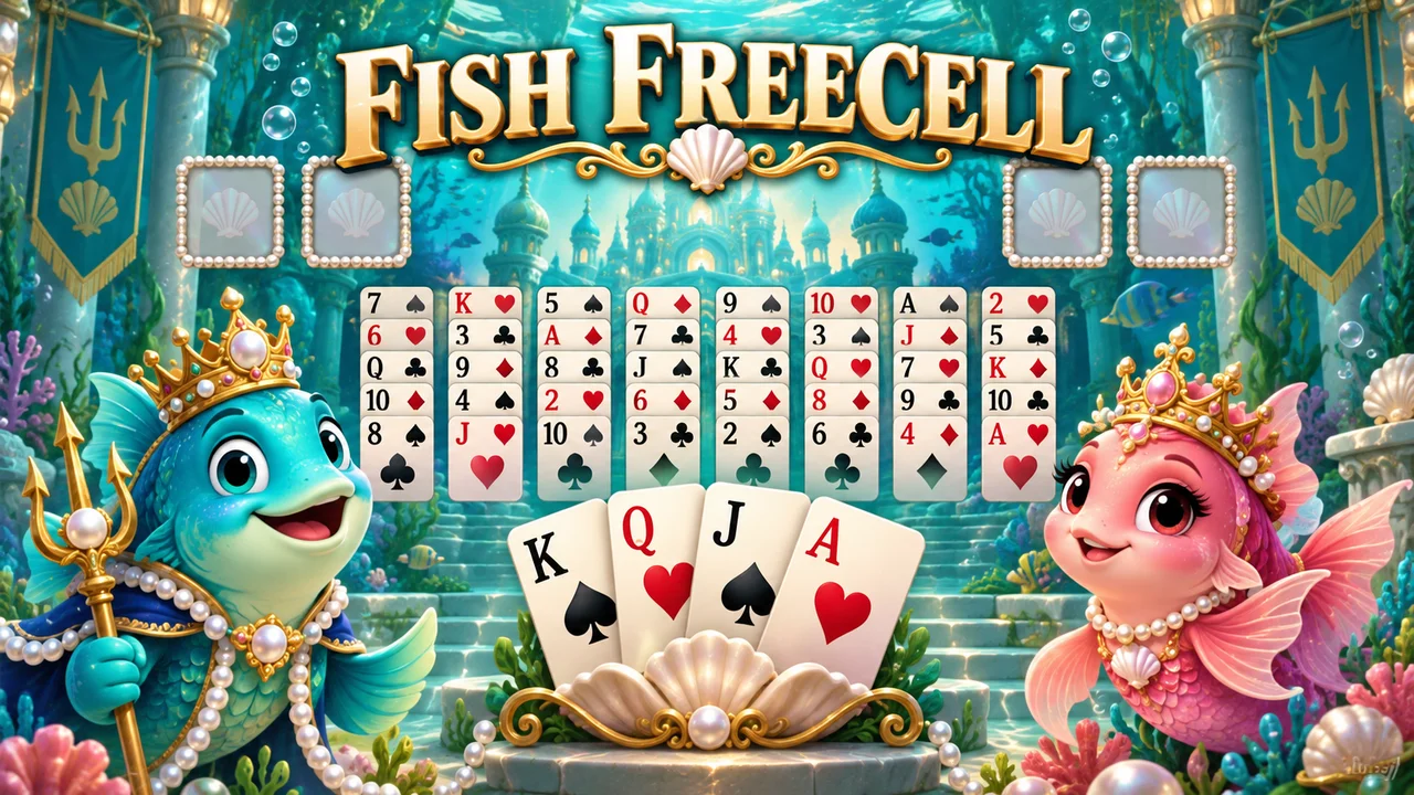 Fish FreeCell landscape cover